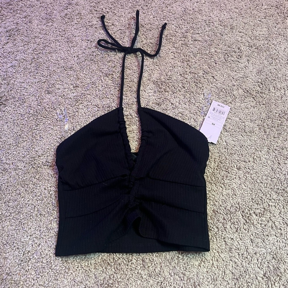 Haulter crop top wild fable